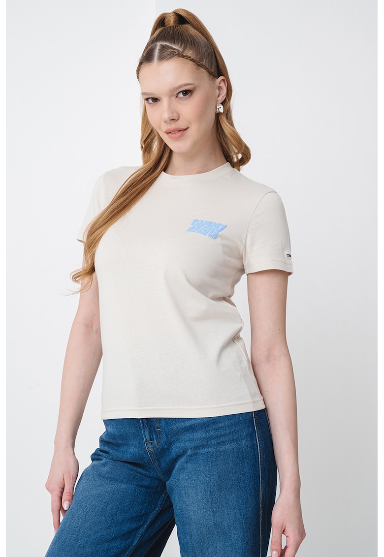 Tricou regular fit din bumbac Bubble