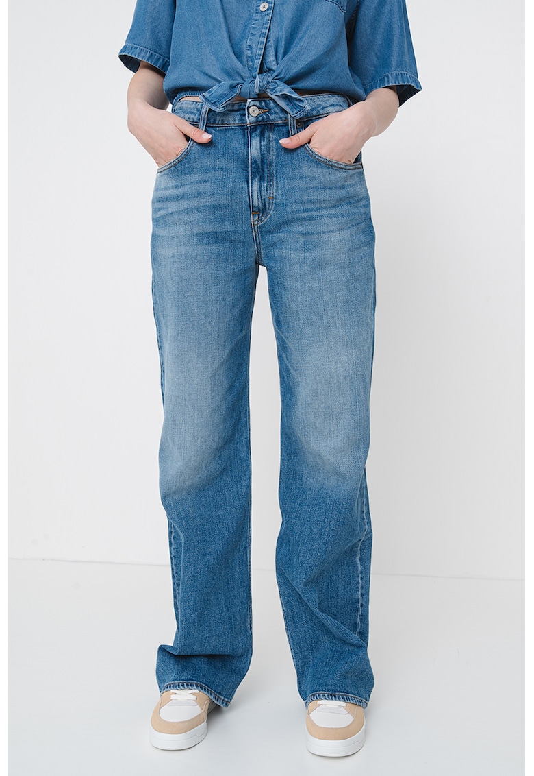 Blugi cu croiala ampla - Albastru deschis