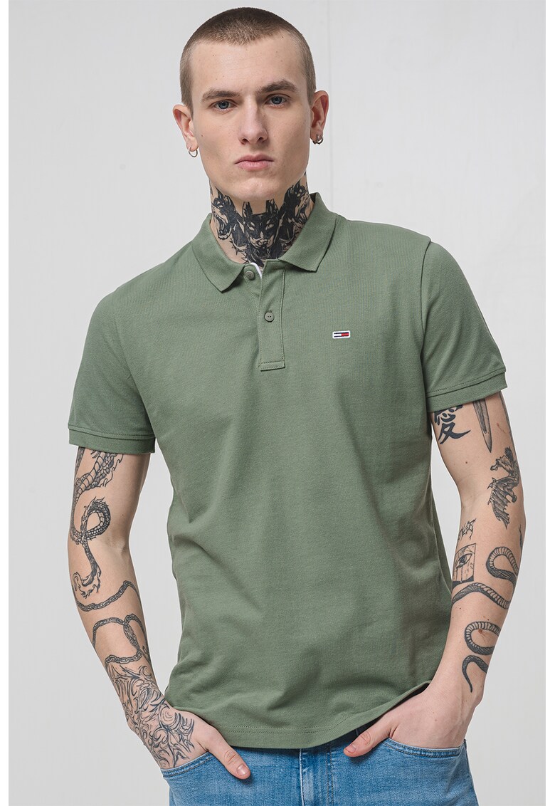 Tricou polo slim fit