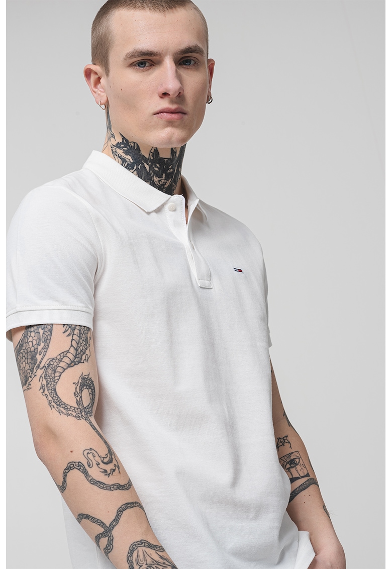 Tricou polo slim fit