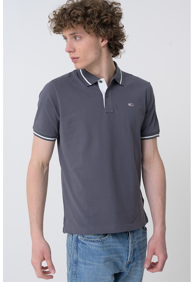 Tricou polo regular-fit din bumbac