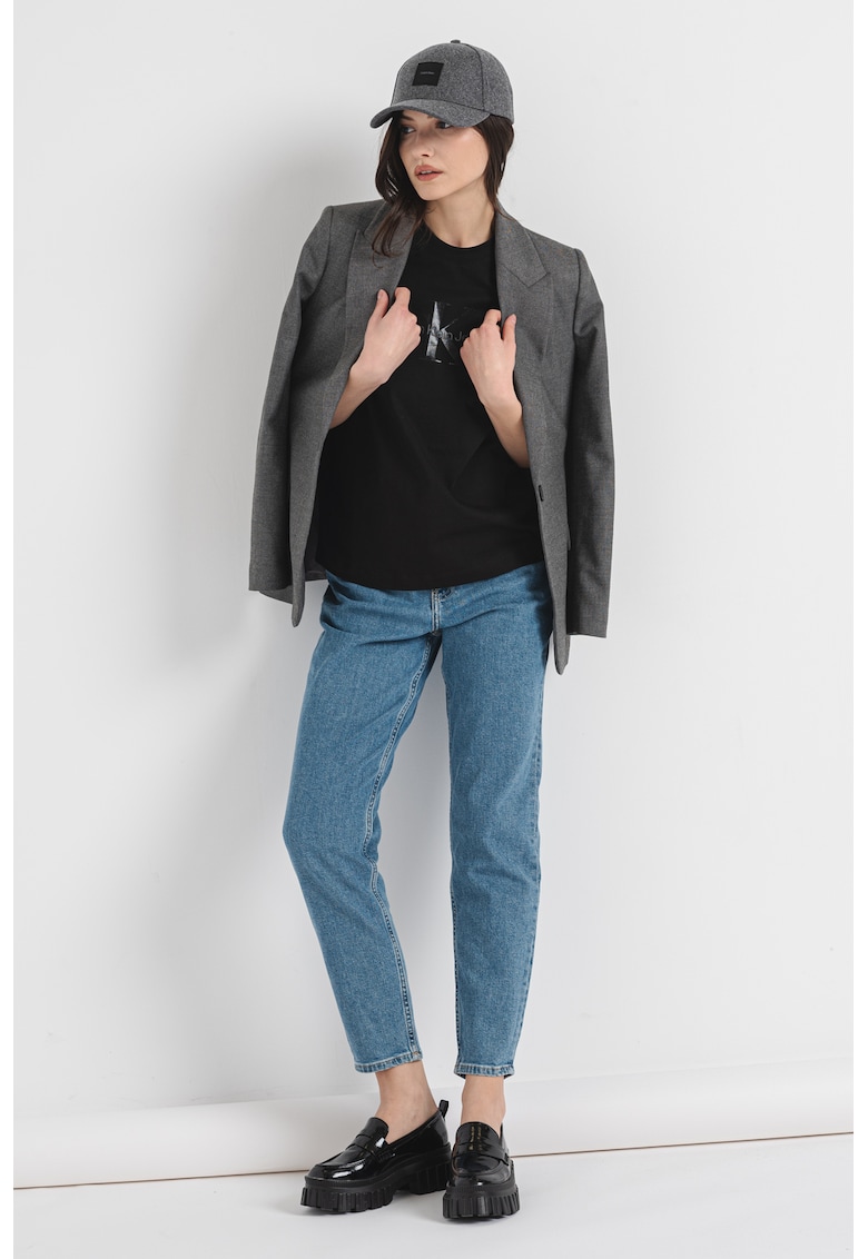 Tricou din bumbac cu imprimeu logo