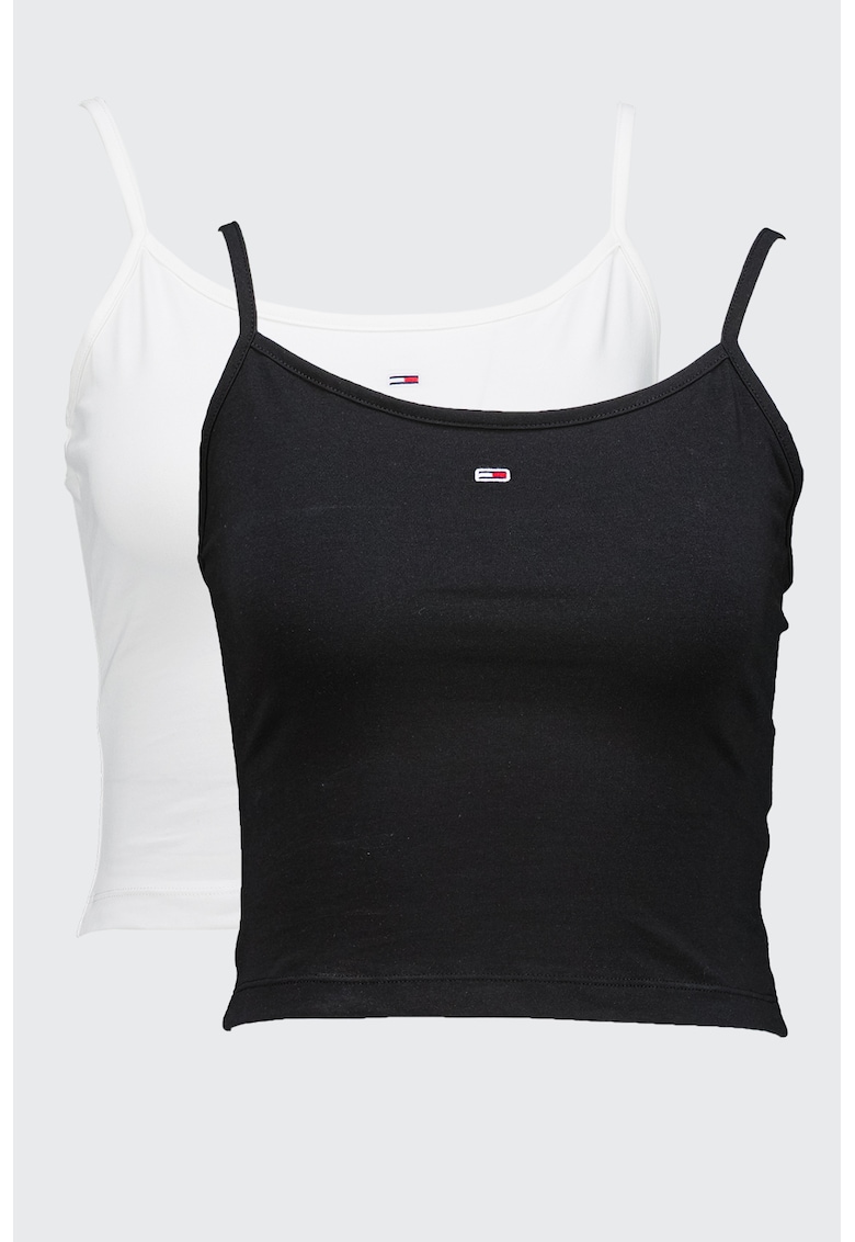 Set de top-uri crop - 2 piese