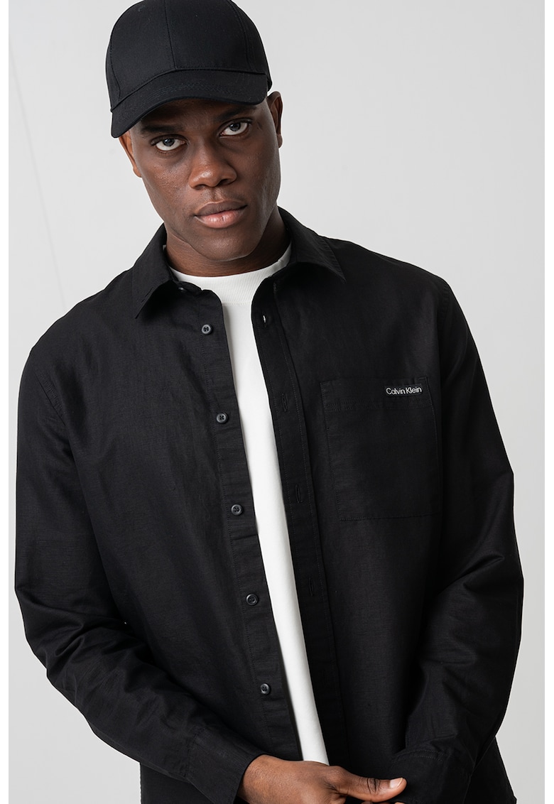 Camasa regular fit cu logo