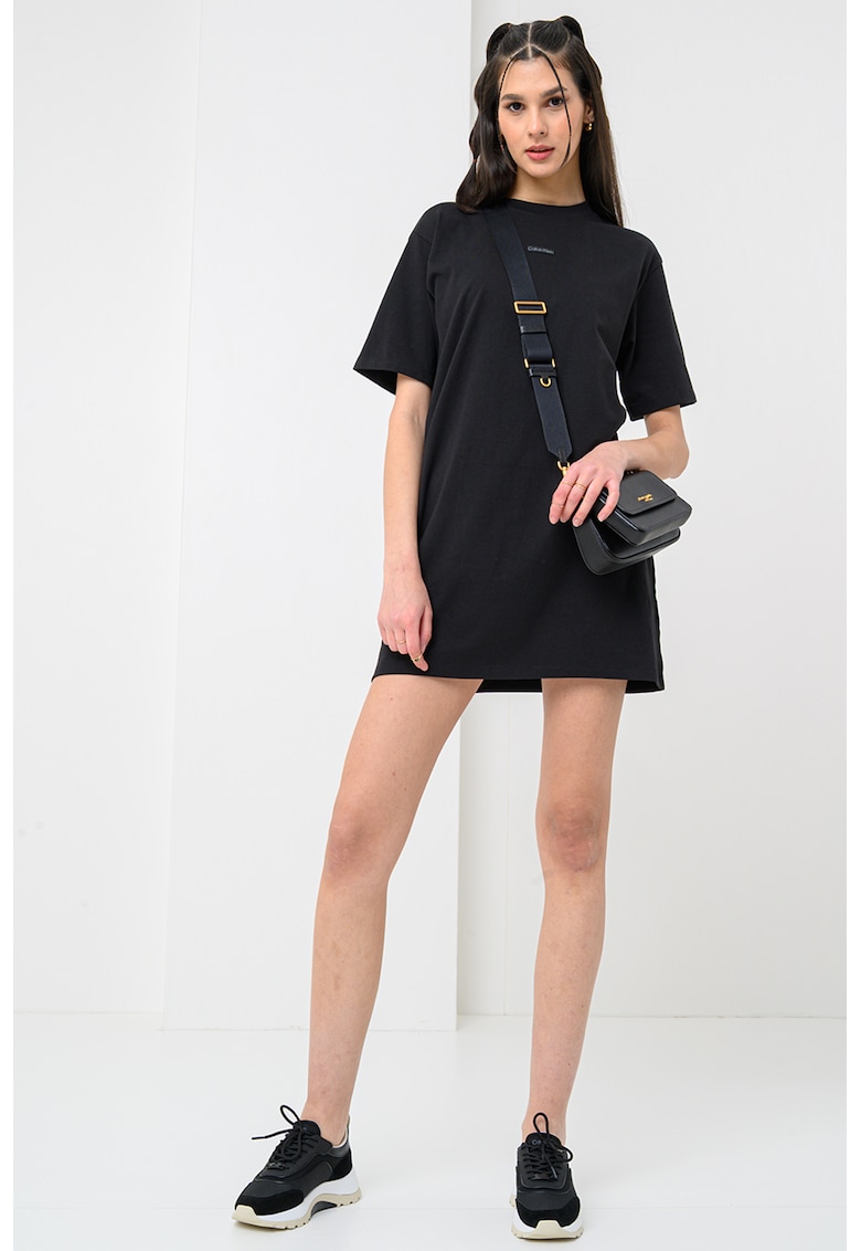 Rochie-tricou scurt de bumbac