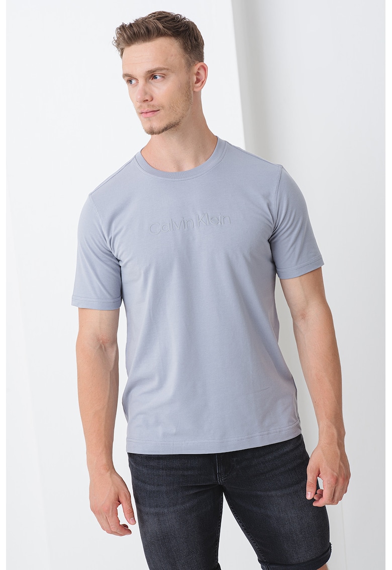 Tricou cu decolteu la baza gatului pentru antrenament