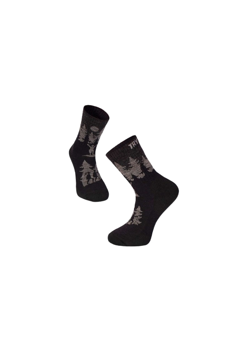 Sosete de drumetie din lana merino Capricorn Alpin - Gridwqfxzg