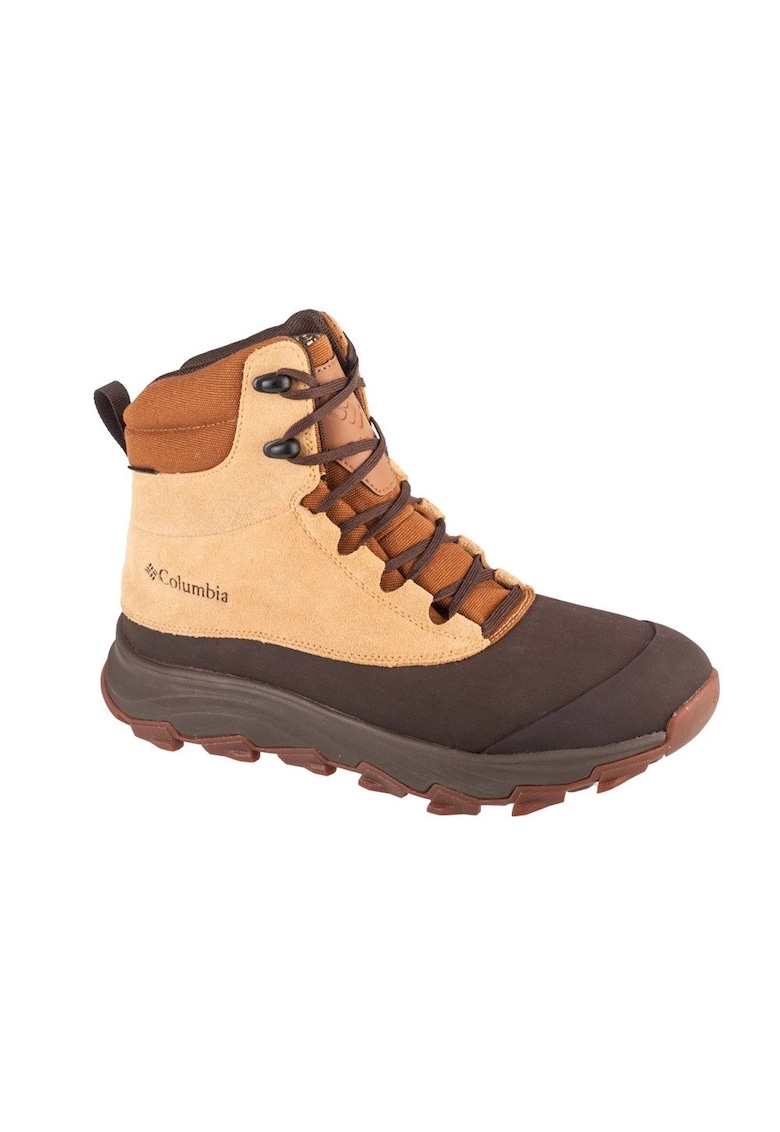 Ghete barbati Expeditionist Shield -  Piele naturala - Bej/Maro