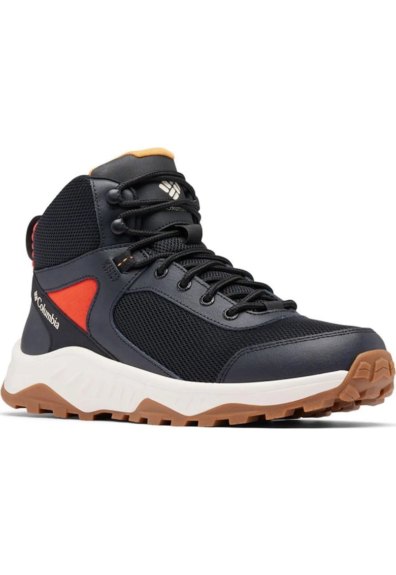 Bocanci trekking barbati  303978099 - Textil - Negru