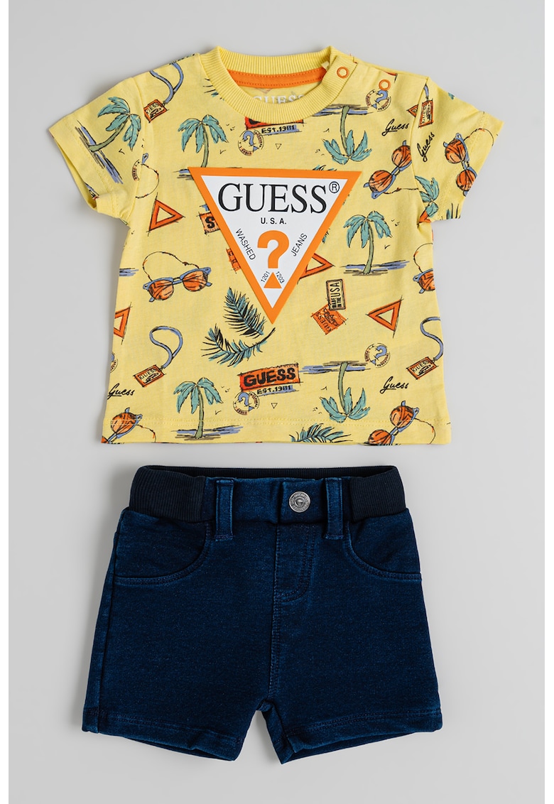 Set de tricou si pantaloni scurti - 2 piese Set de tricou si pantaloni scurti - 2 piese
