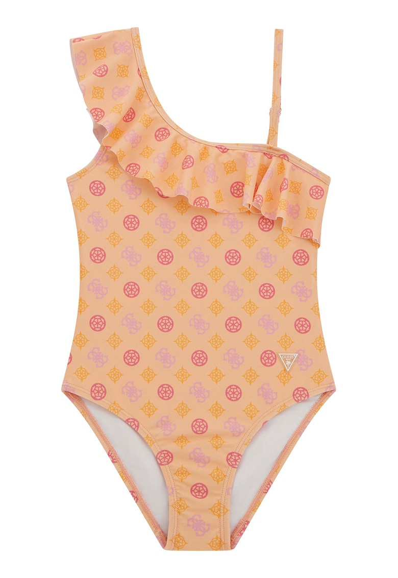 Costum de baie intreg cu volane