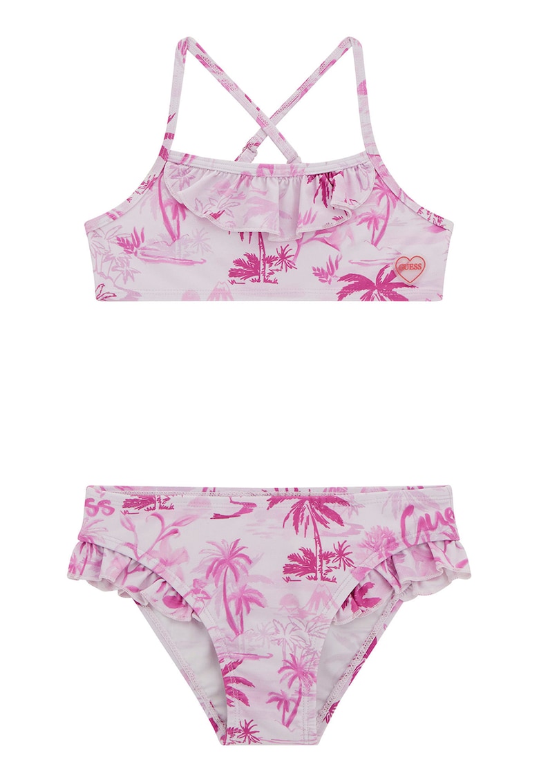 Costum de baie cu doua piese - model si volane