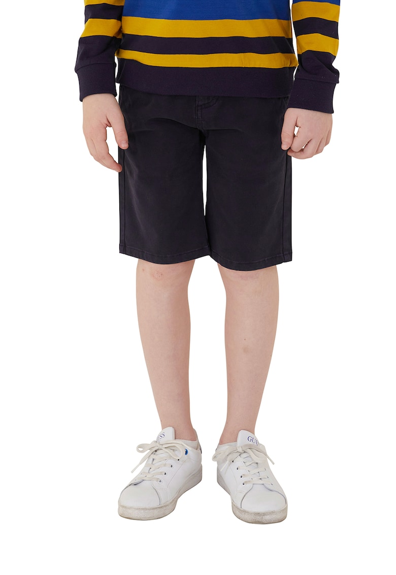 Pantaloni scurti chino cu model uni