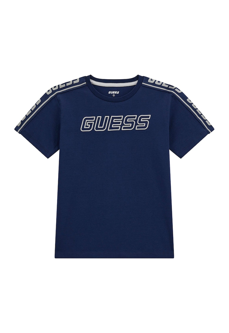Tricou cu logo - Bleumarin