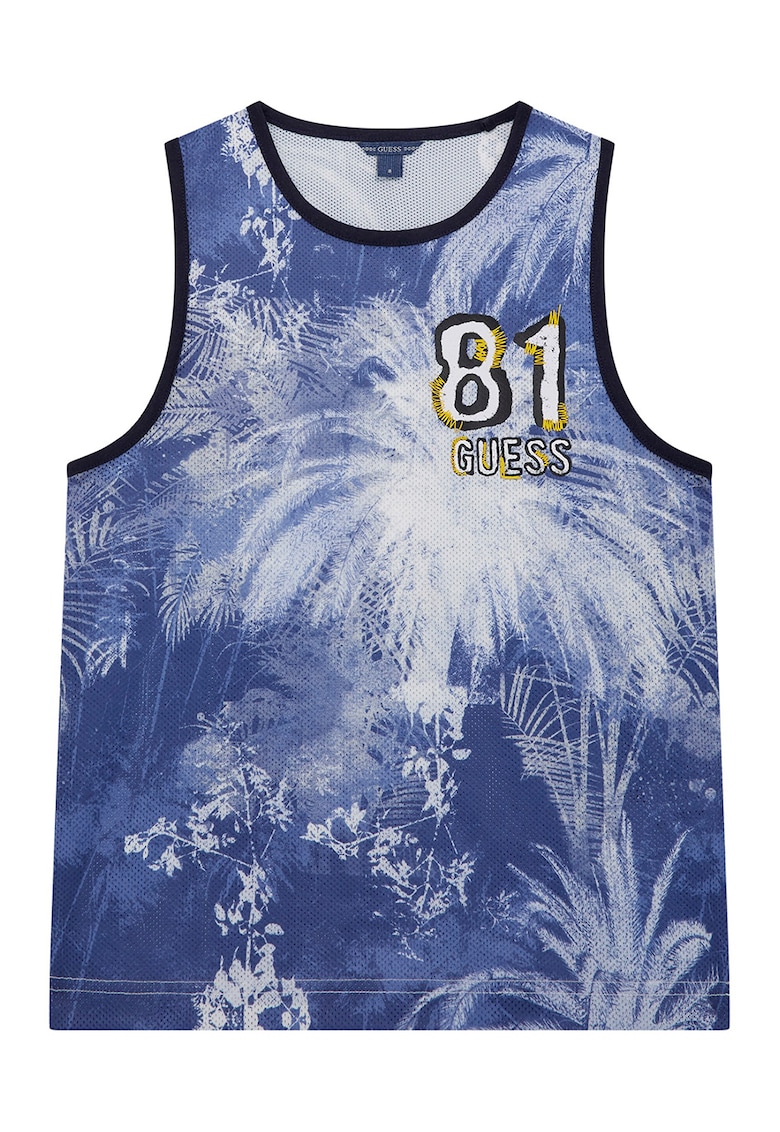 Top cu imprimeu grafic