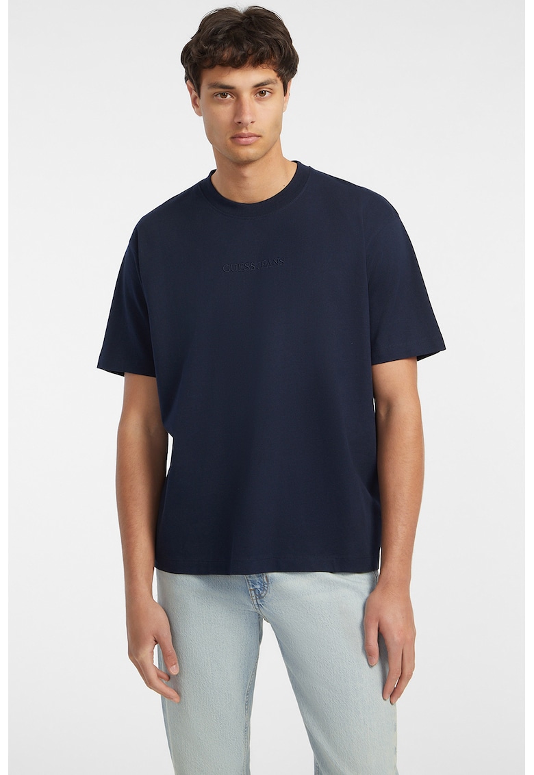 Tricou supradimensionat cu maneci cazute