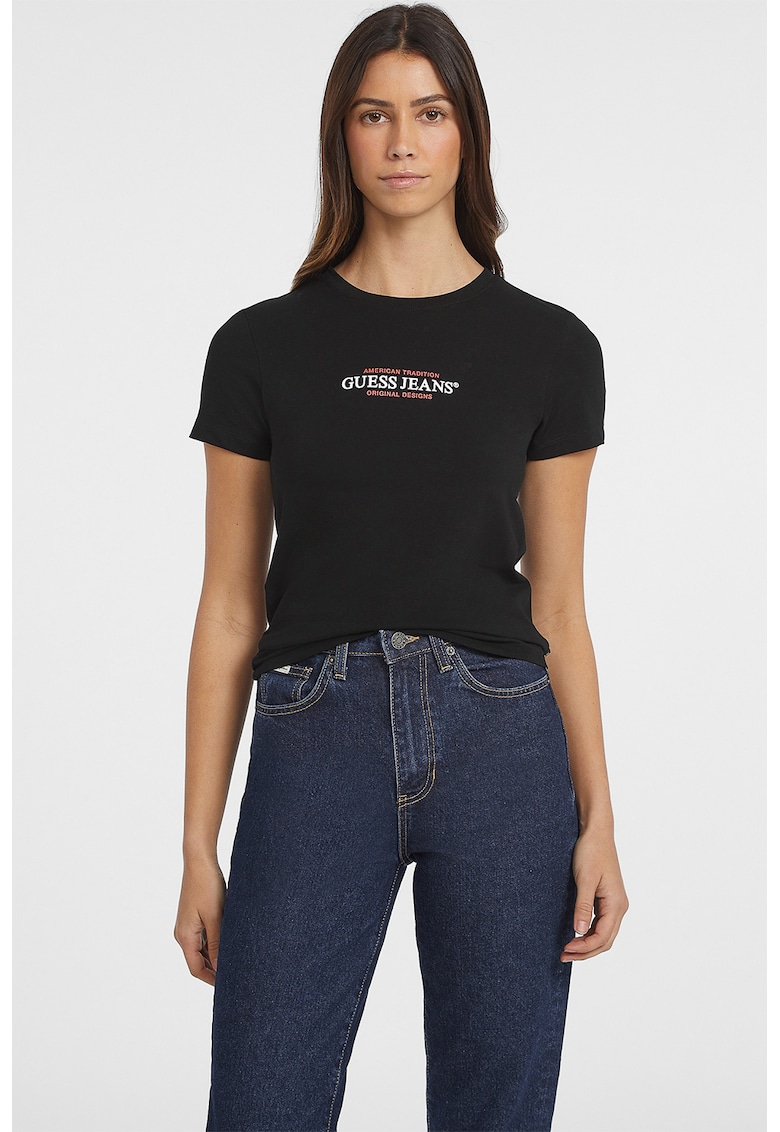 Tricou slim fit American Tradition - Negru