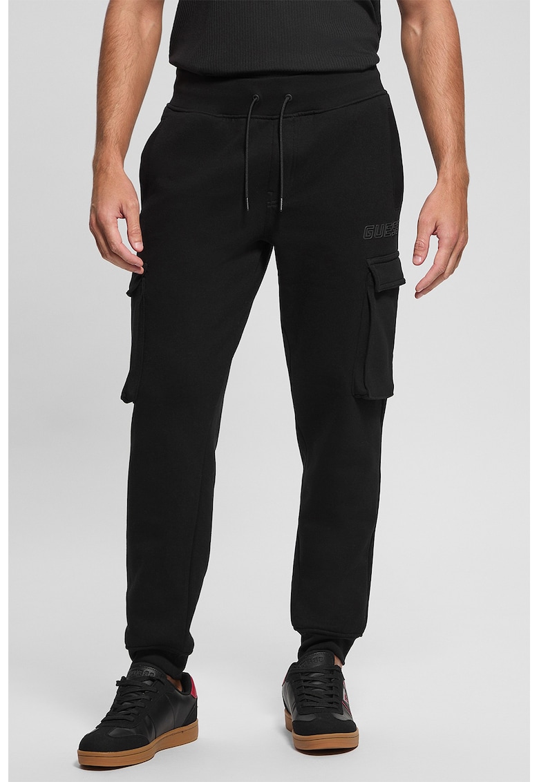 Pantaloni cargo de trening pentru antrenament - Negru