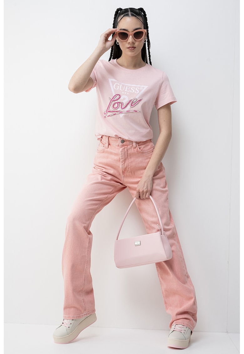 Tricou regular fit cu imprimeu logo