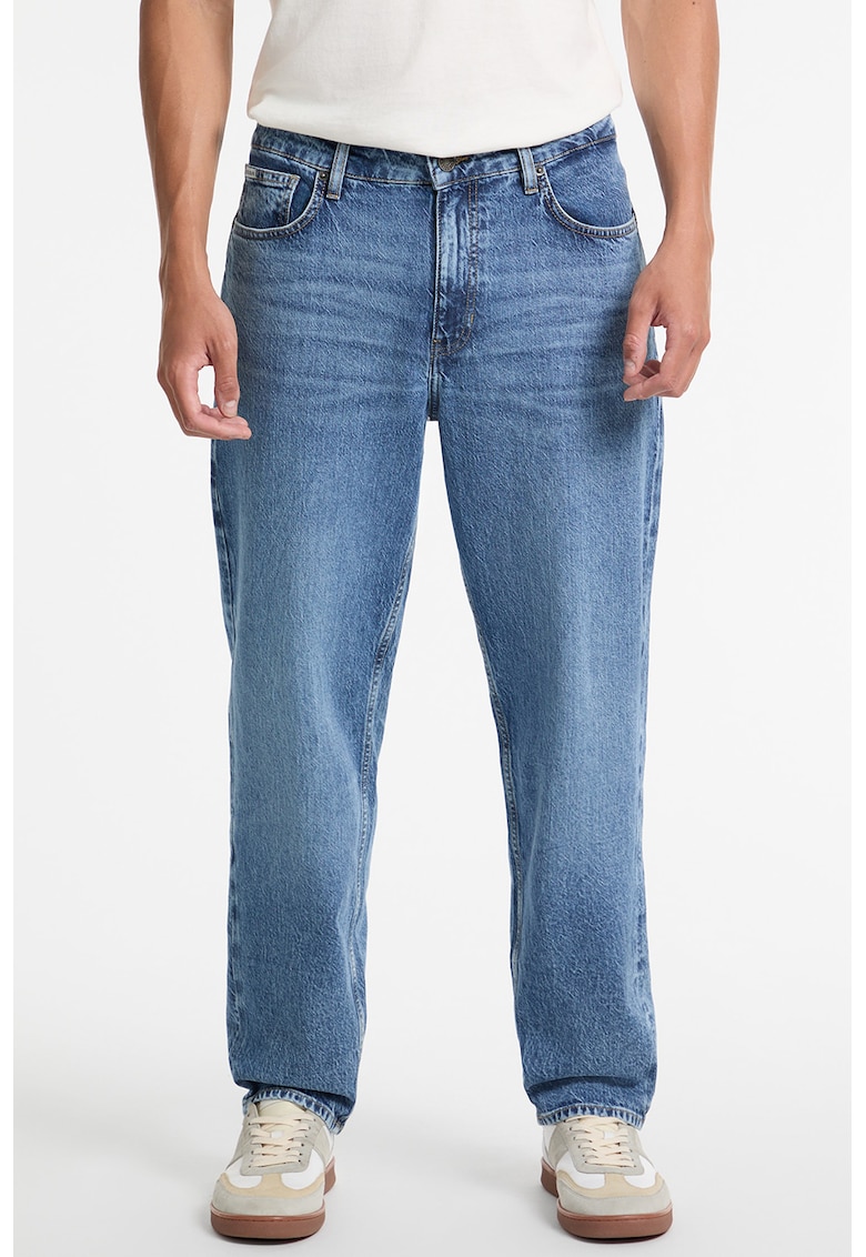 Blugi uni relaxed fit