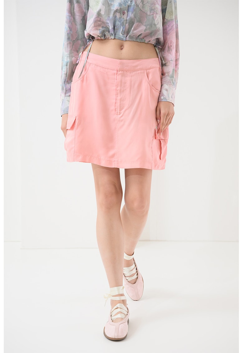 Fusta mini cargo - Roz deschis