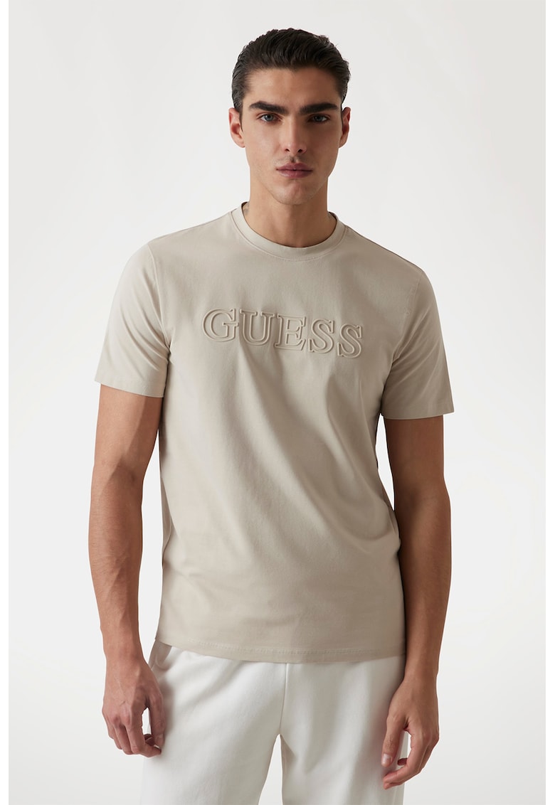 Tricou cu logo in relief - pentru antrenament