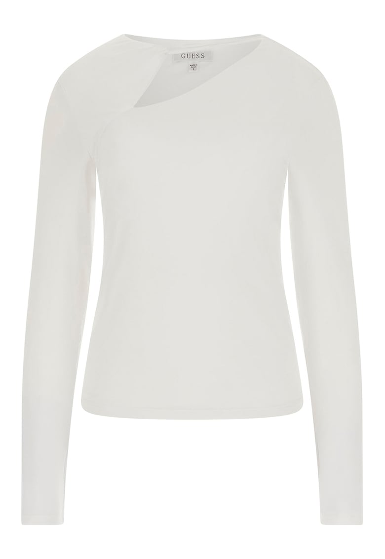 Bluza cu decolteu asimetric