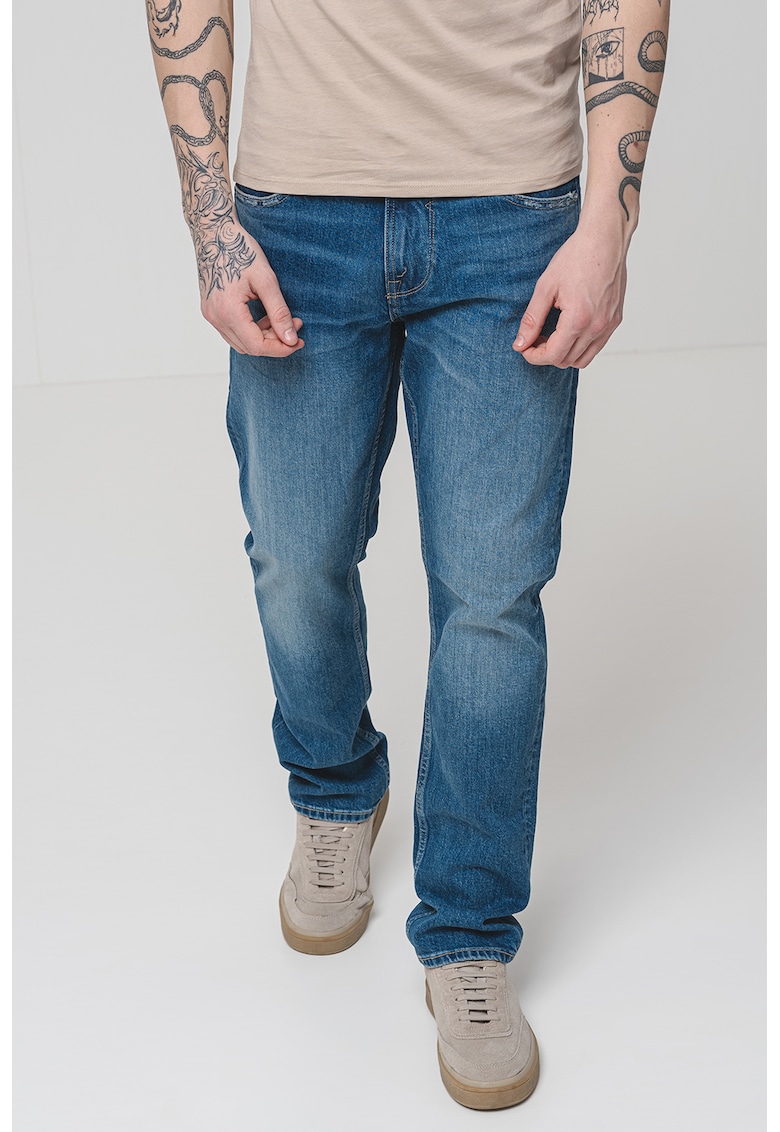 Blugi relaxed-fit din denim