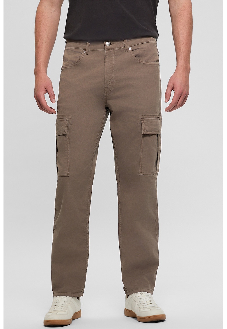 Pantaloni regular fit - Maro deschis