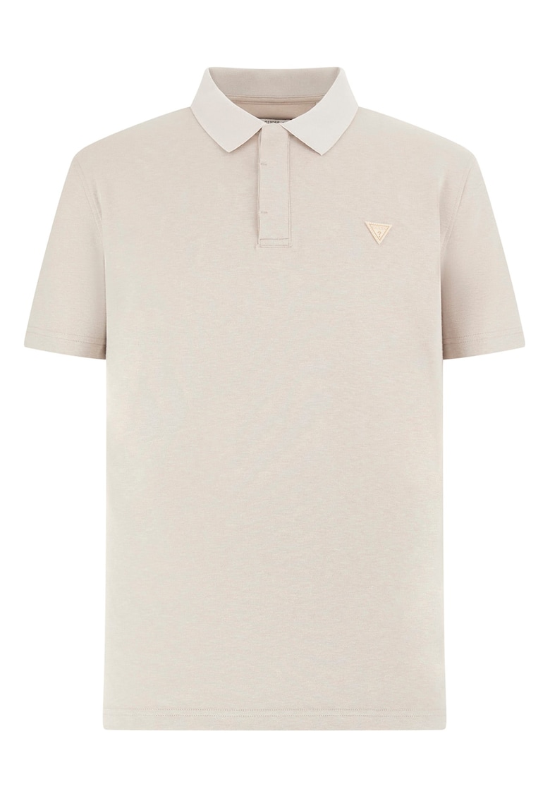 Tricou polo cu detaliu logo discret