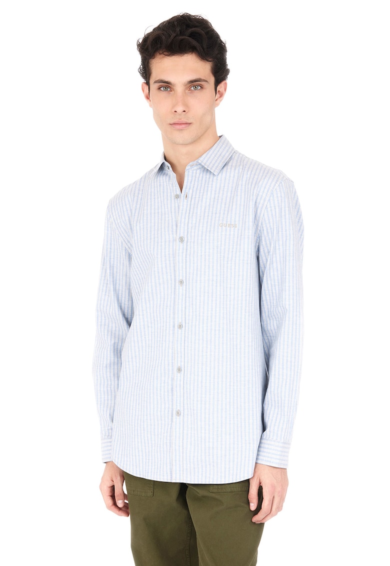 Camasa in dungi cu maneci lungi