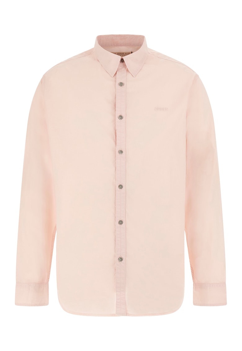 Camasa din bumbac cu maneci lungi