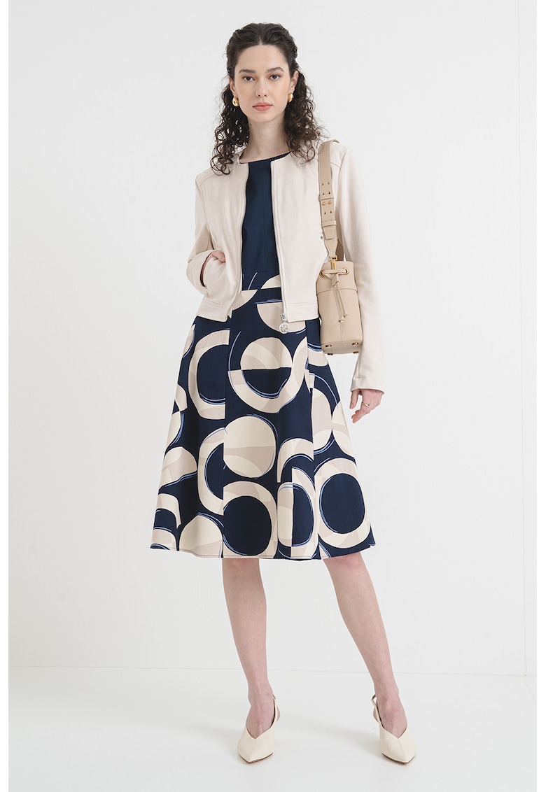 Jacheta uni cu buzunare oblice Jacheta uni cu buzunare oblice