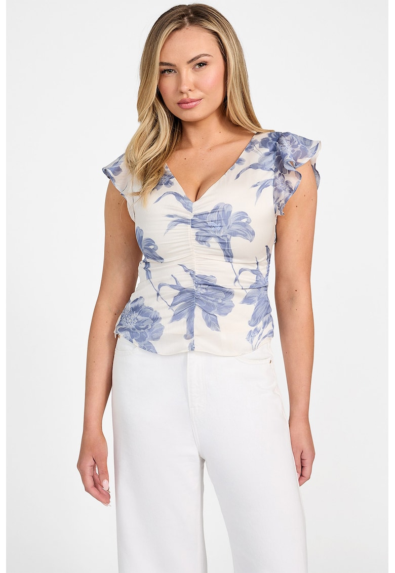 Bluza cu model floral
