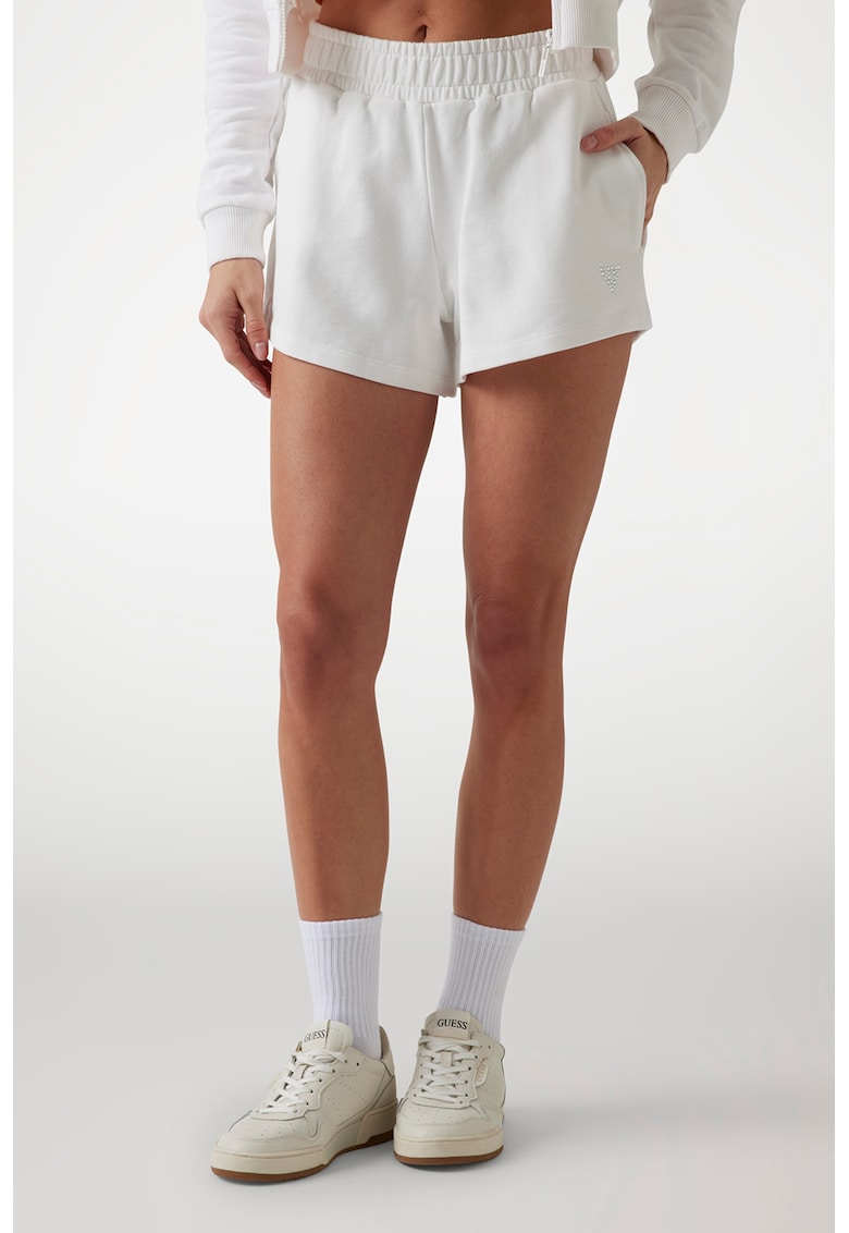 Pantaloni scurti cu talie inalta pentru fitness