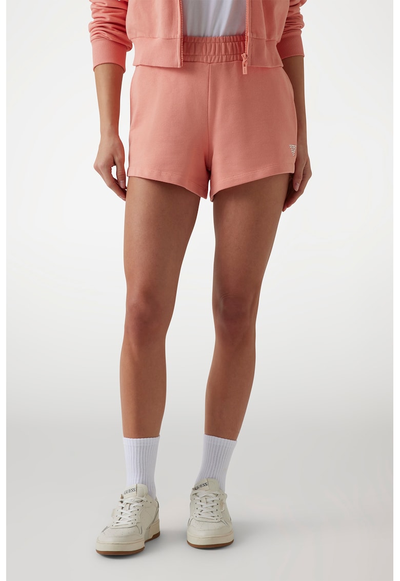 Pantaloni scurti cu talie inalta pentru fitness