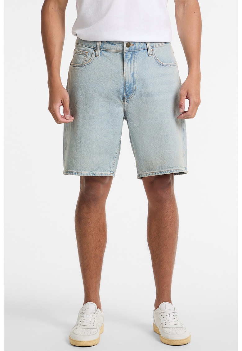 Bermude relaxed fit din denim