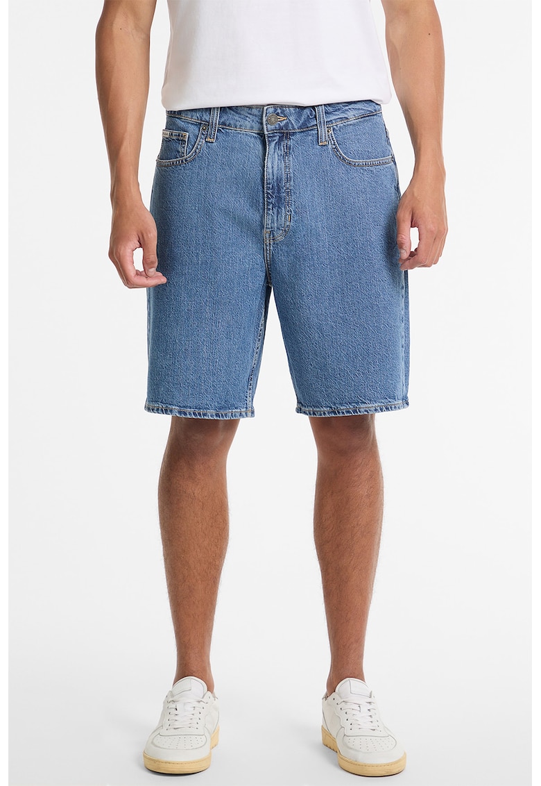 Blugi scurti din denim cu buzunare
