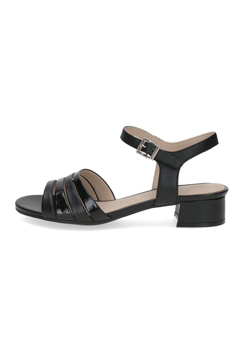 Sandale de piele cu barete multiple