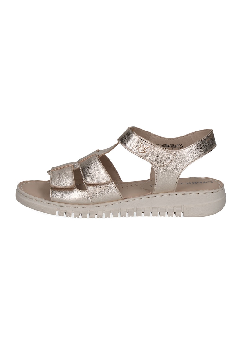 Sandale wedge de piele Sandale wedge de piele