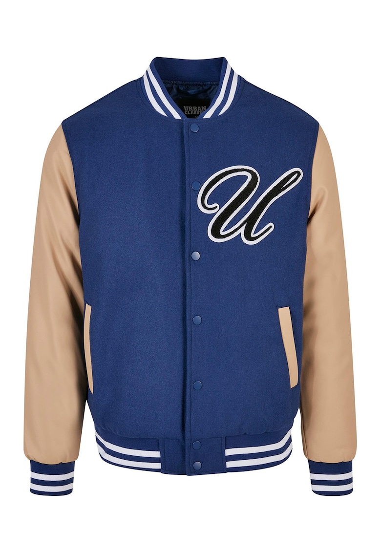 Jacheta varsity cu buzunare laterale