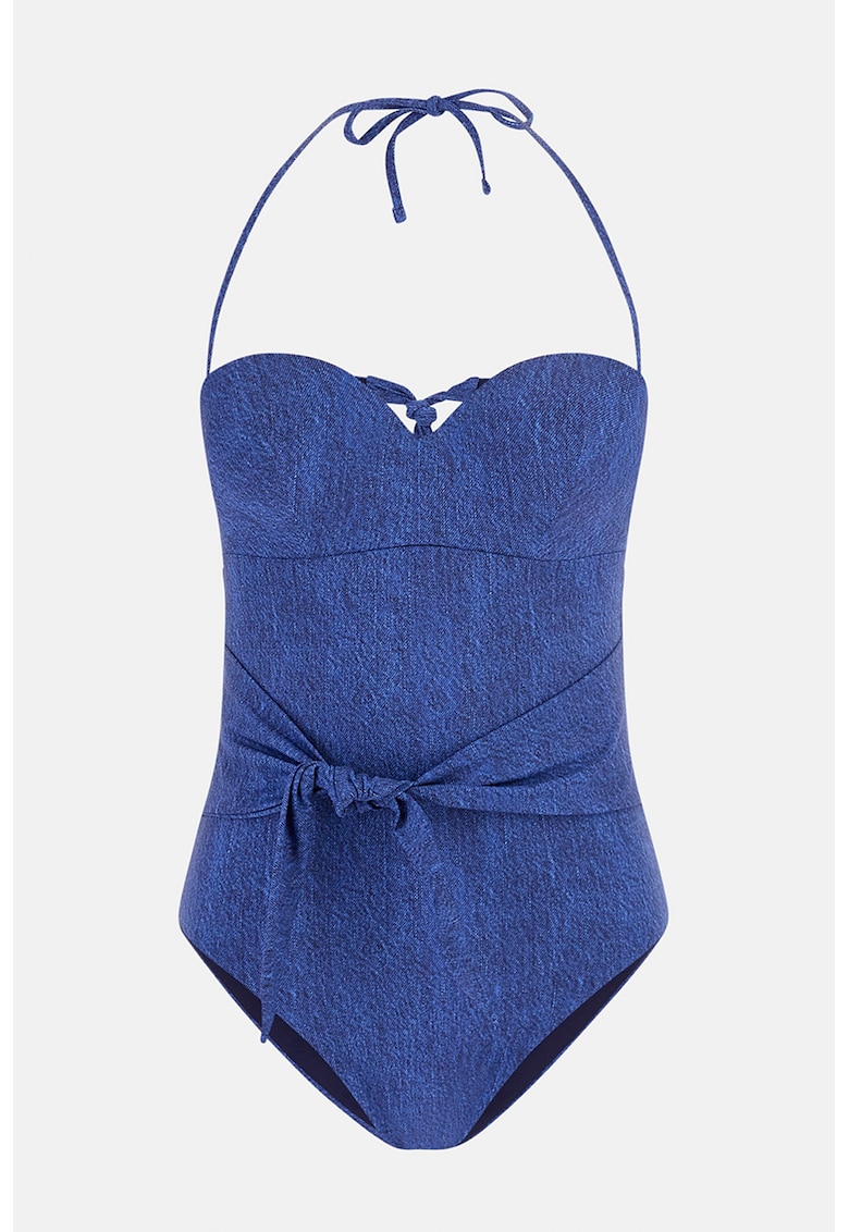 Costum de baie intreg cu bretele inguste Costum de baie intreg cu bretele inguste