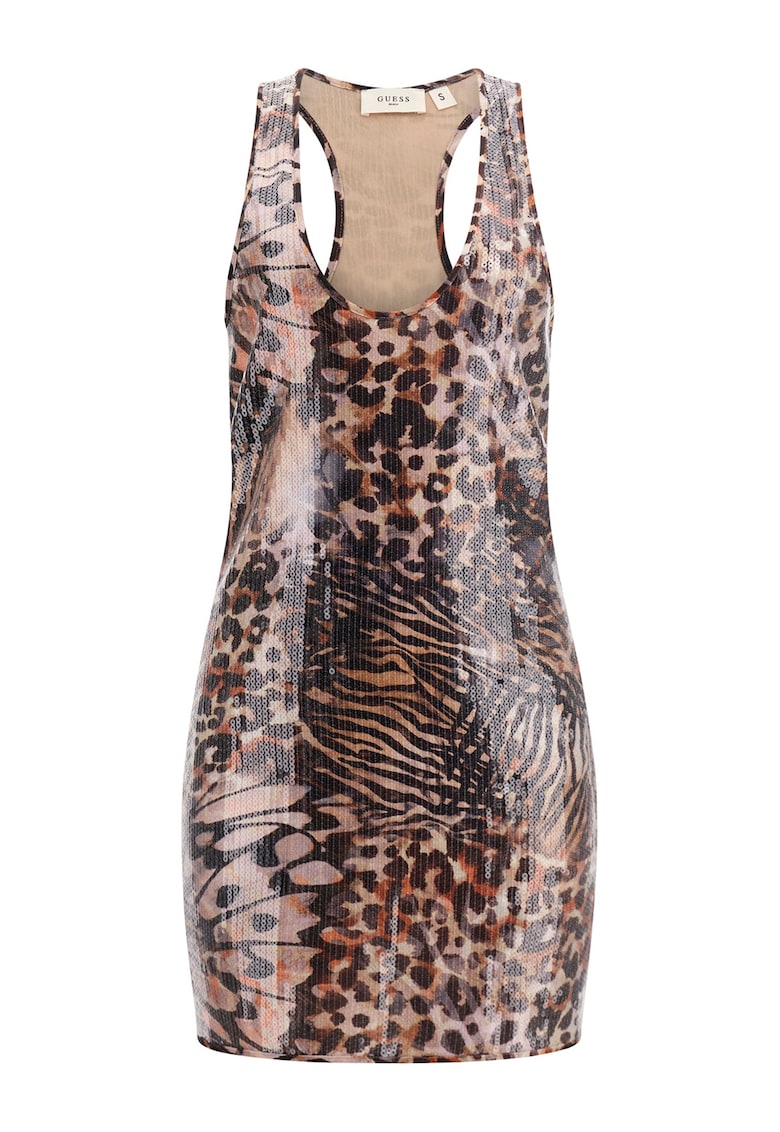 Rochie scurta cu decolteu rotund