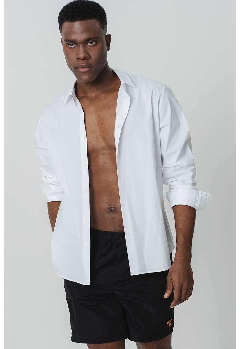 Pantaloni scurti de baie cu talie elastica