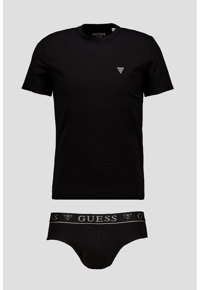 Set de tricou si chiloti cu logo - 2 Piese