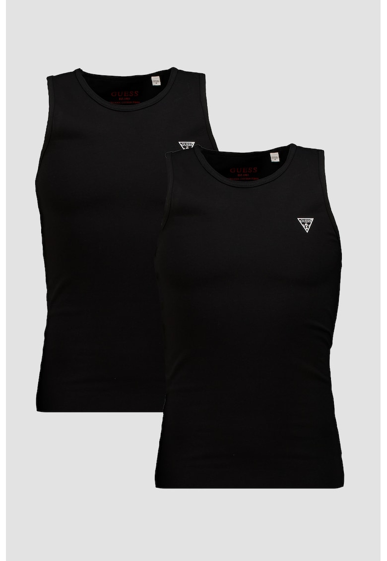 Set de top-uri din amestec de bumbac - 2 Piese