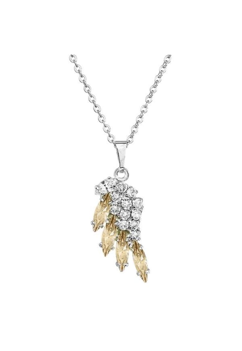 Colier cu cristale Swarovski Crystal / Golden Shadow 7430-6046-03 - Argintiu - Auriu