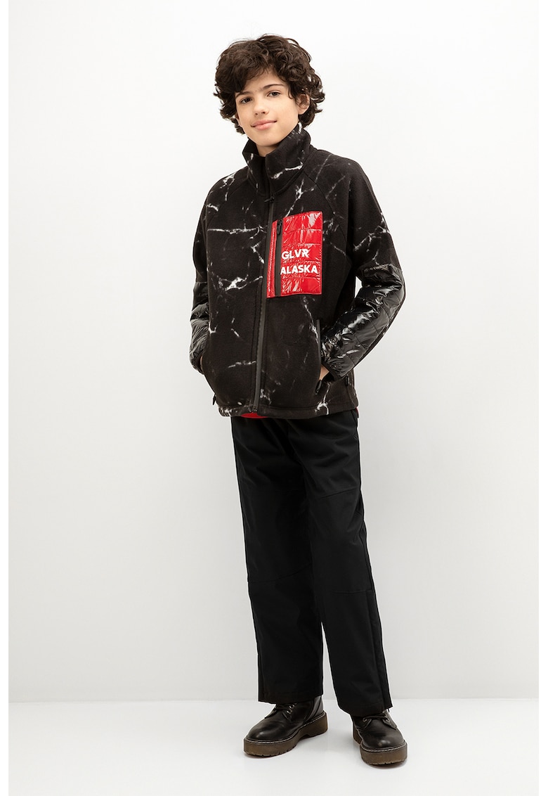 Pantaloni cu croiala ampla - snur si banda pe spate Pantaloni cu croiala ampla - snur si banda pe spate