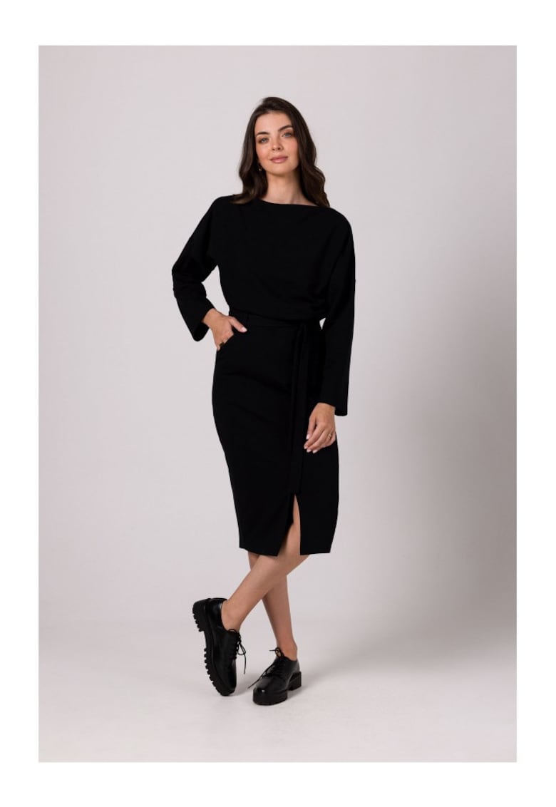 Rochie casual de dama - Cadwahan - neagra