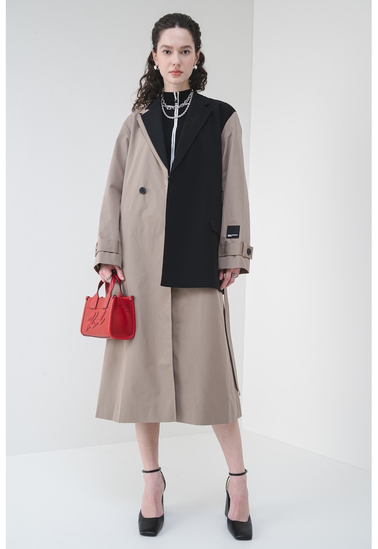 Trenci 2 in 1 din amestec de bumbac